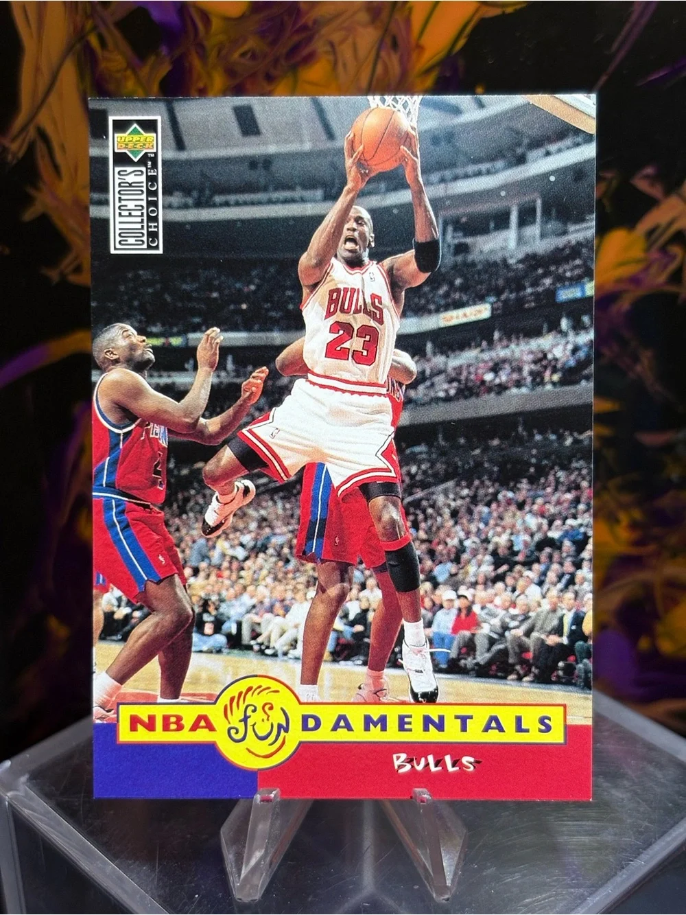 Michael Jordan 1994 Upper Deck Collector's Choice NBA Fundamentals Card - Bulls